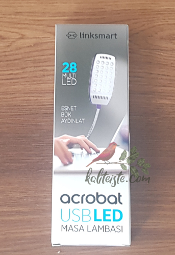 Acrobat USB LED Masa Lambası 28 Ledli Aç Kapalı - 1