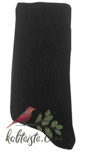Havlu Kadın Soket Çorap Siyah - 2