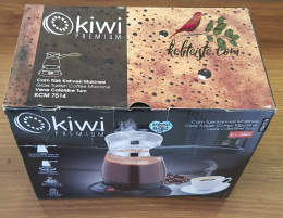 Kiwi Kcm 7514 Cam Türk Kahvesi Makinası - Elekrikli Cezve