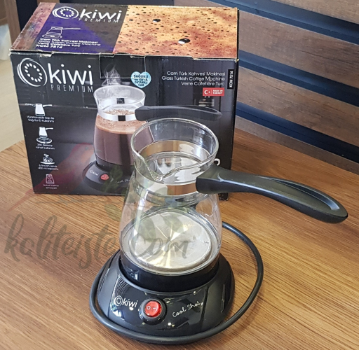 Kiwi Kcm 7514 Cam Türk Kahvesi Makinası - Elekrikli Cezve - 2