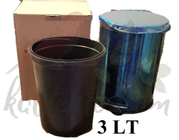 Krom Pedallı Çöp Kovası 3-5-8-12-16-20-30-40 LT Seçenekli