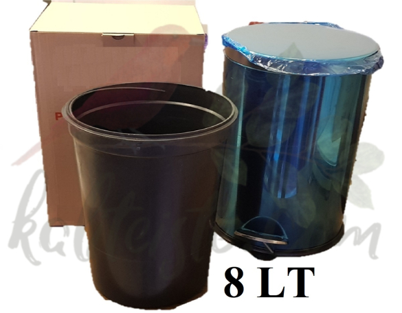 Krom Pedallı Çöp Kovası 3-5-8-12-16-20-30-40 LT Seçenekli - 2
