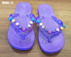 Model 42 Kız Çocuk Taşlı Parmak Arası Terlik Ayakkabı - Thumbnail (1)