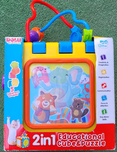 Oyuncak Dev Küp ve Puzzle - 3
