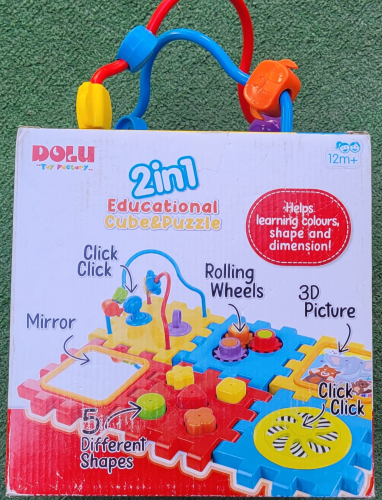 Oyuncak Dev Küp ve Puzzle - 6