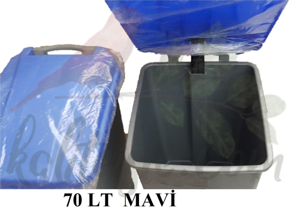 Plastik Pedallı Çöp Kovası 30 - 50 - 70 LT Seçenekli - 5