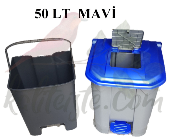 Plastik Pedallı Çöp Kovası 30 - 50 - 70 LT Seçenekli - 7