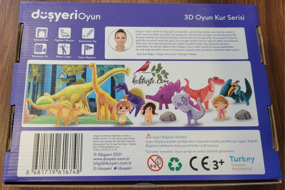 Puzzle 3D Ayro İle Dinazorlar - 1