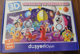 Puzzle 3D Uzaylılar Ve Gezegen