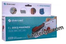 SilverCrest SC-DK730 Kırmızı Beyaz El Dikiş Makinesi