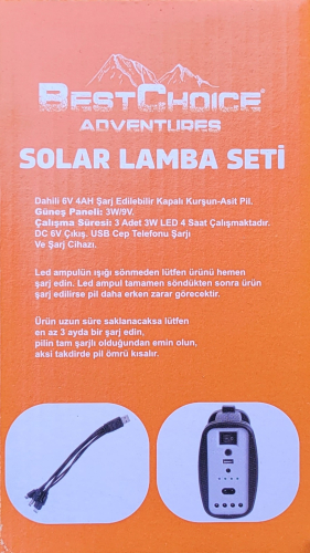 Solar Aydınlatma Sistemi - 1