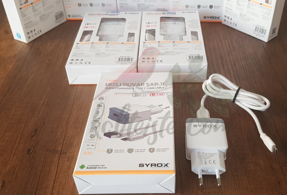 Syrox Q32 3 Amper Type C Şarj Data Adaptör - 2