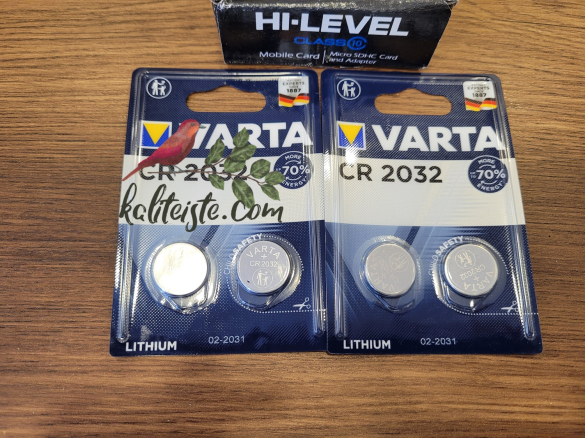 Varta 2032 Pil 2li Paket - 1