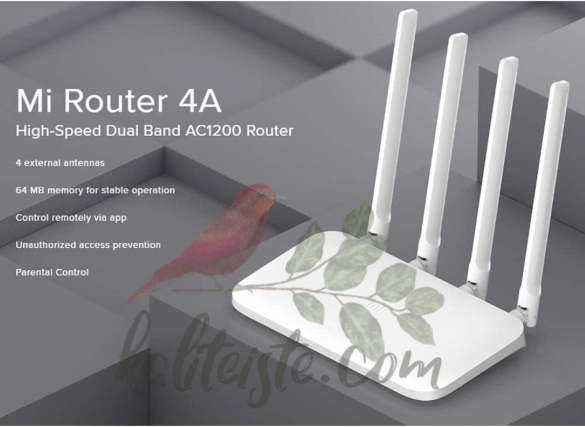 Xiaomi Mi R4AC WiFi Router 4A 1167 Mbps 2.4G 5G Çift Bant 4 Antenli - 2